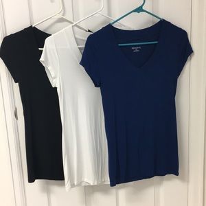 3 for $6 Size S Merona V Neck Tees